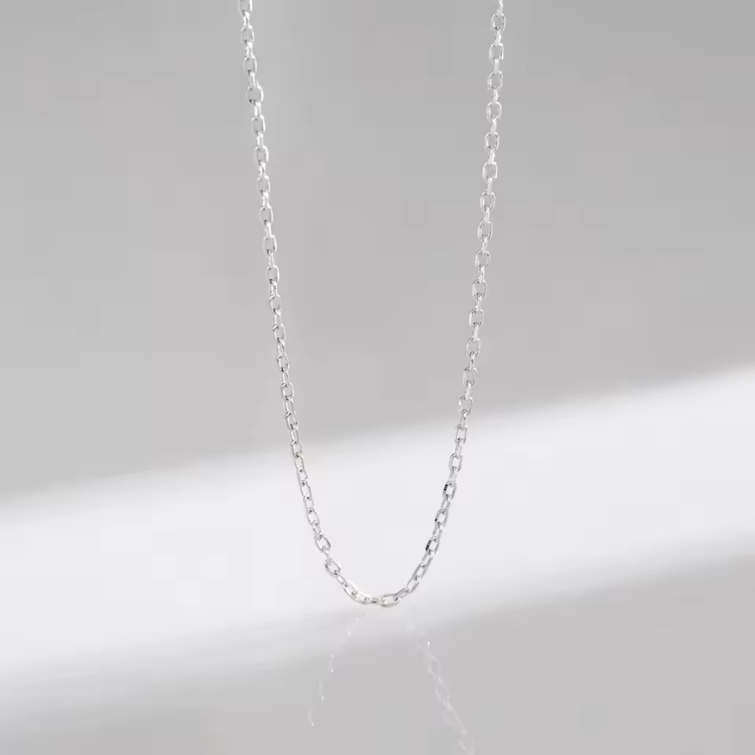 Sterling Silver Basic Chains | 7 Styles