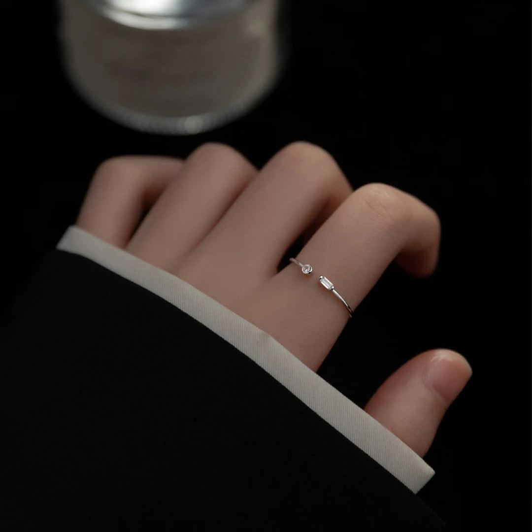 Eternal Shine Ring | Adjustable Zircon