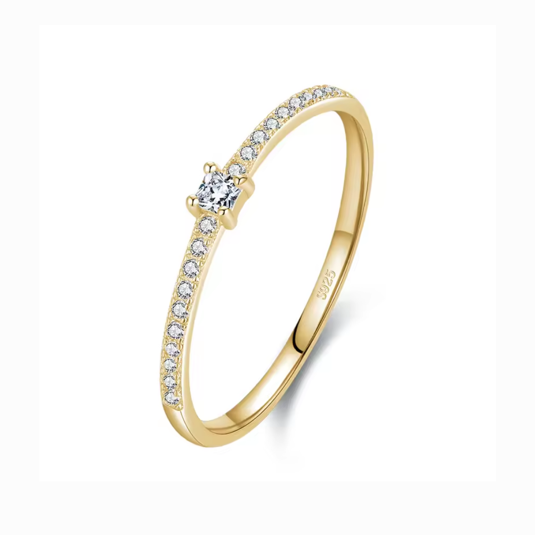 Promise Solitaire Ring | Zircon 925
