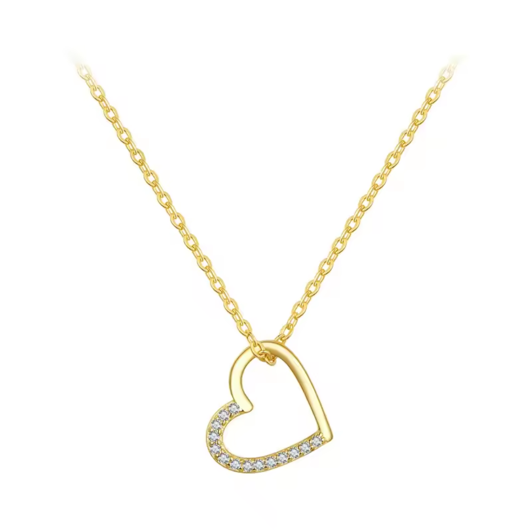 Eternal Heart Necklace | 18K Gold Plated 925
