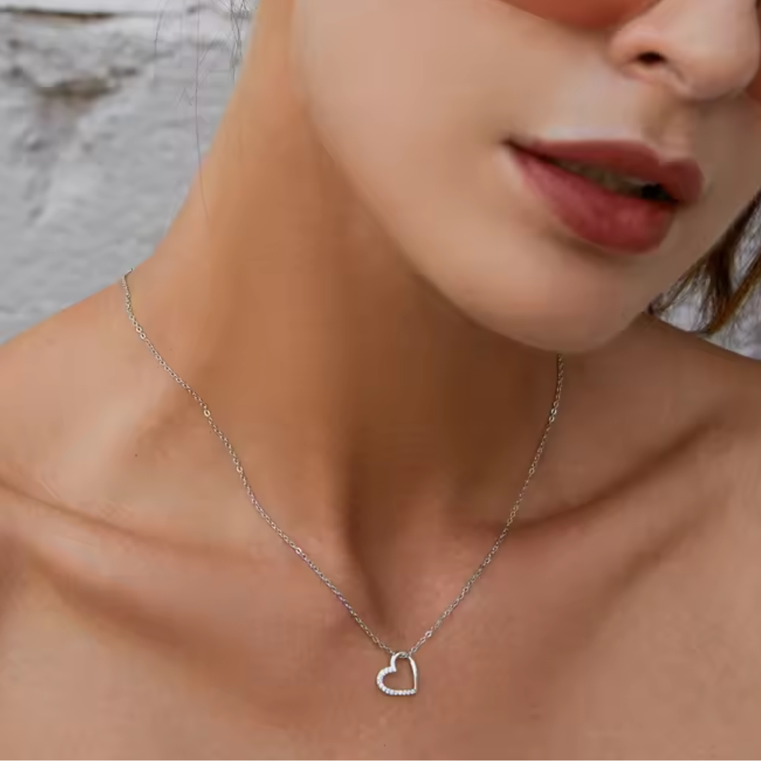 Eternal Heart Necklace | 18K Gold Plated 925
