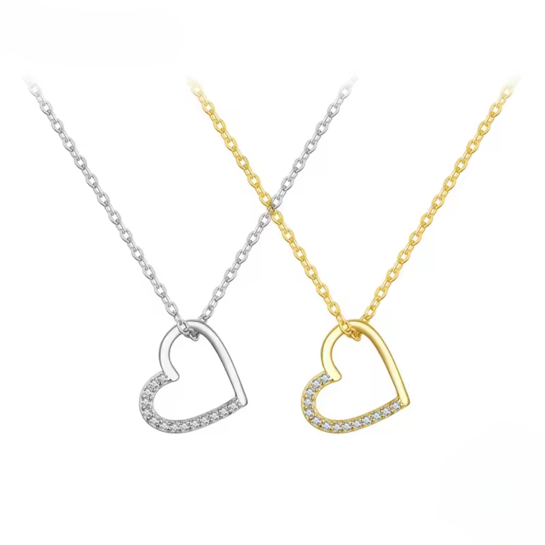 Eternal Heart Necklace | 18K Gold Plated 925