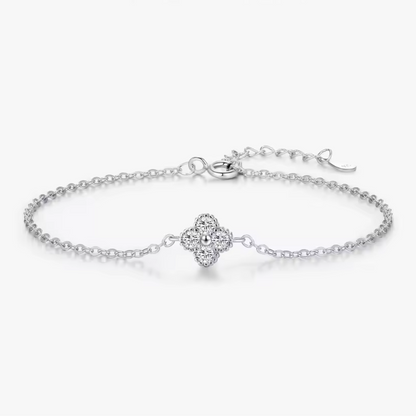 Four Leaf Clover Bracelet | CZ 925