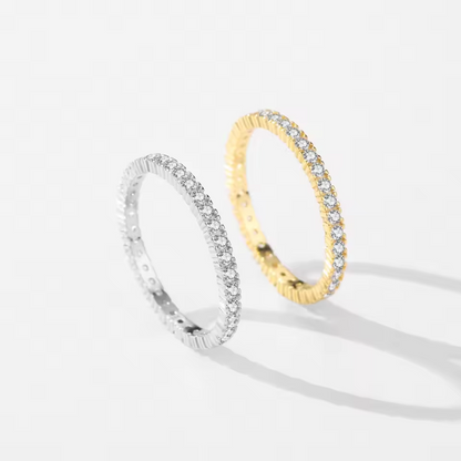 Eternity Band Ring | Zircon 925