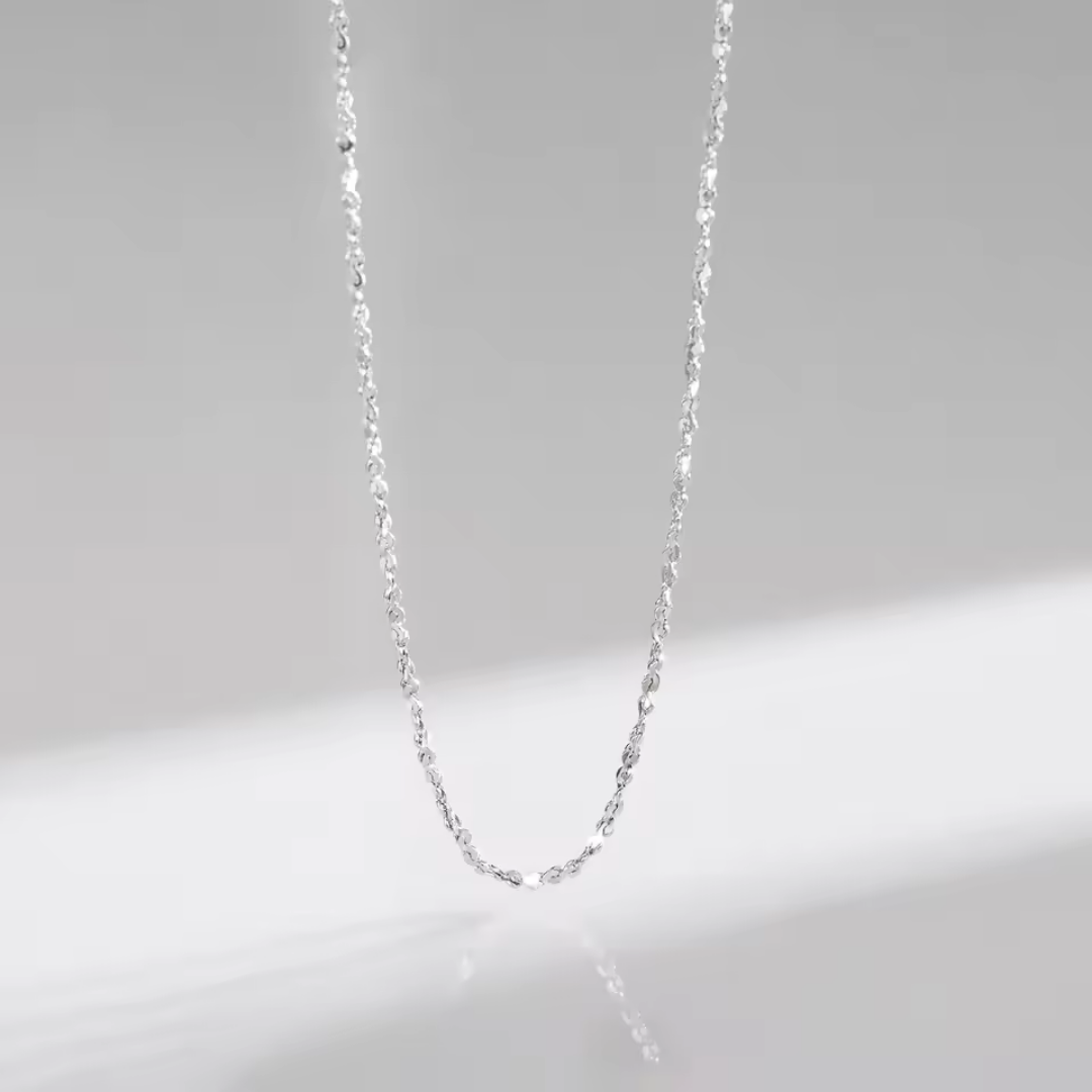 Sterling Silver Basic Chains | 7 Styles