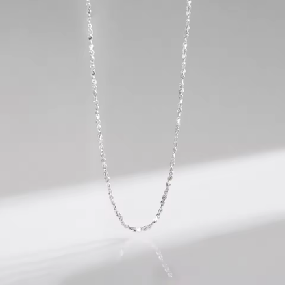 Sterling Silver Basic Chains | 7 Styles