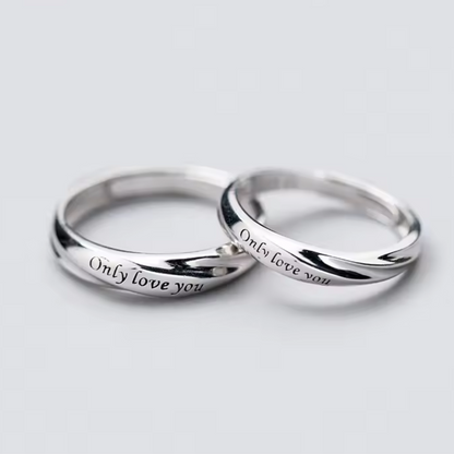 Promise Couple Rings | Sterling Silver 925