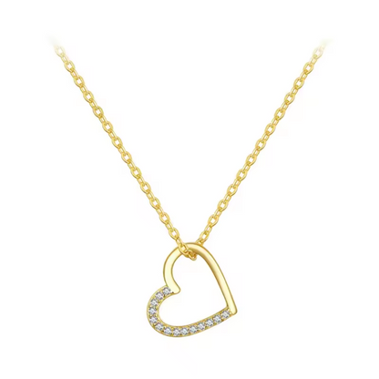 Eternal Heart Necklace | 18K Gold Plated 925