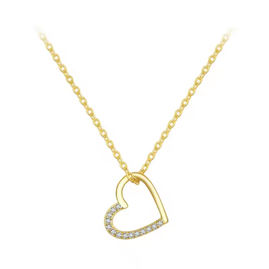 Eternal Heart Necklace | 18K Gold Plated 925