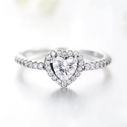 Forever Love Set | Crystal Heart & Sterling Silver